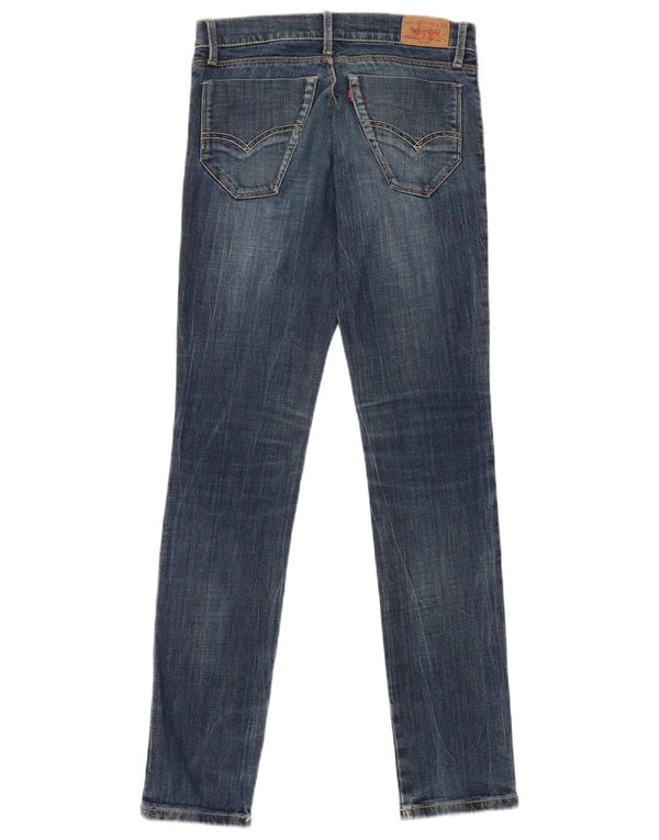 Levi's Girls Slim Jeans 13-14 år W26 L30 Blue Cotton