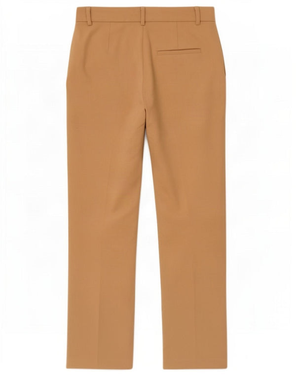Zara Dame Pegged Suit Bukser Medium W28 L31 Beige Polyester