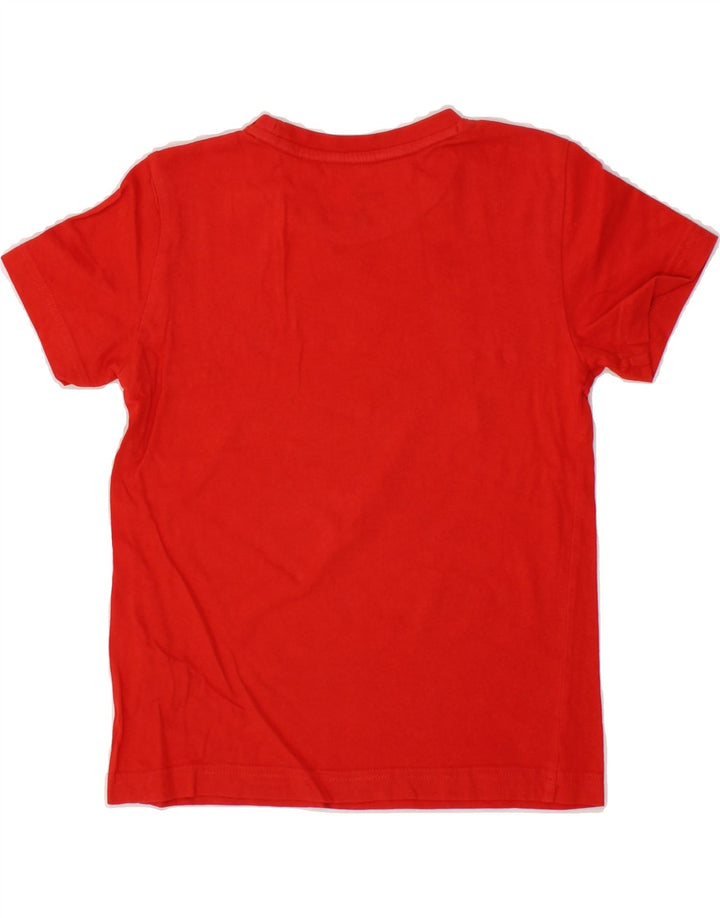 PUMA Boys Graphic T-Shirt Top 9-10 Years Medium Red Cotton Vintage Puma and Second-Hand Puma from Messina Hembry 
