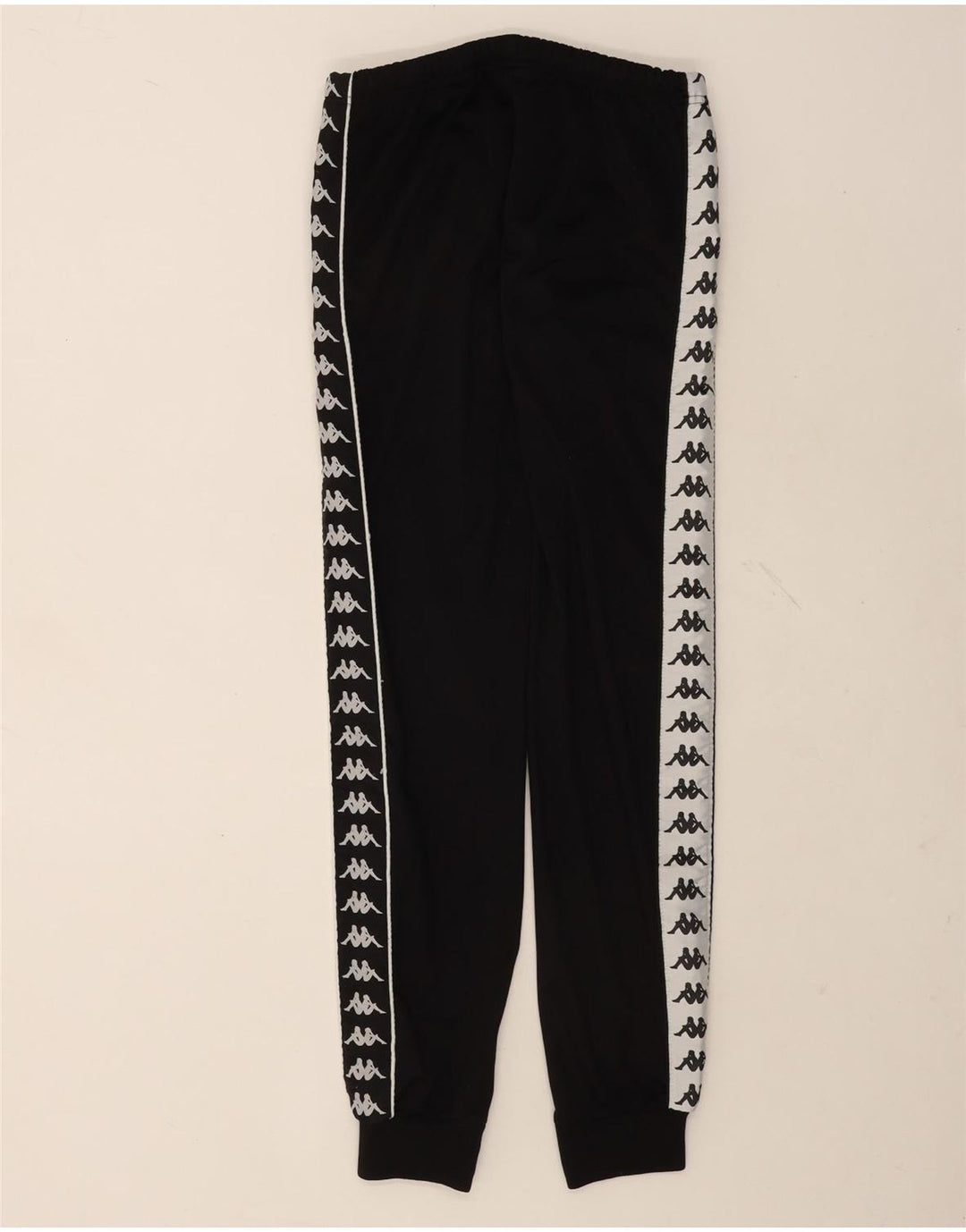 Kappa Herre grafisk træningsdragt Bukser Joggers Small Black Colourblock