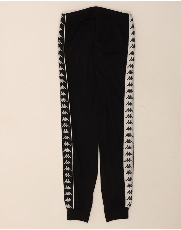 Kappa Herre grafisk træningsdragt Bukser Joggers Small Black Colourblock