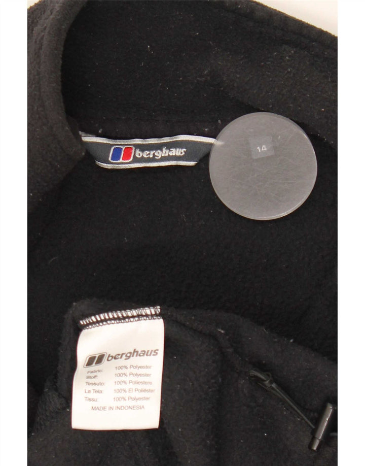 Berghaus Dame Fleece Gilet UK 14 Stor Sort Polyester