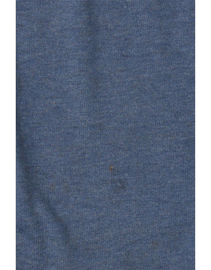 Calvin Klein Herre Crew Neck Jumper Sweater Medium Blue Bomuld