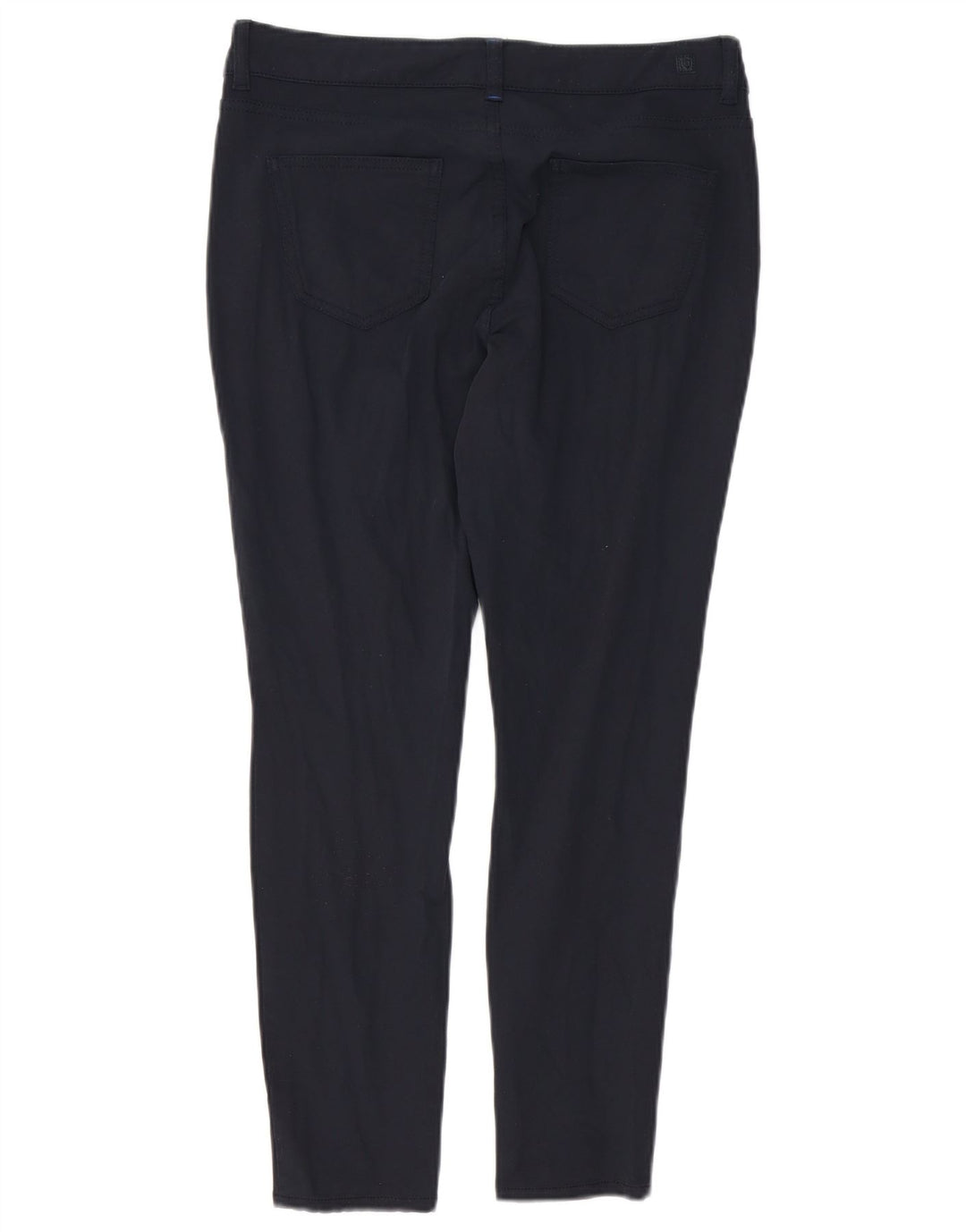 MASSIMO DUTTI Dame Crop Casual Bukser EU 42 Large W32 L26 Marineblå