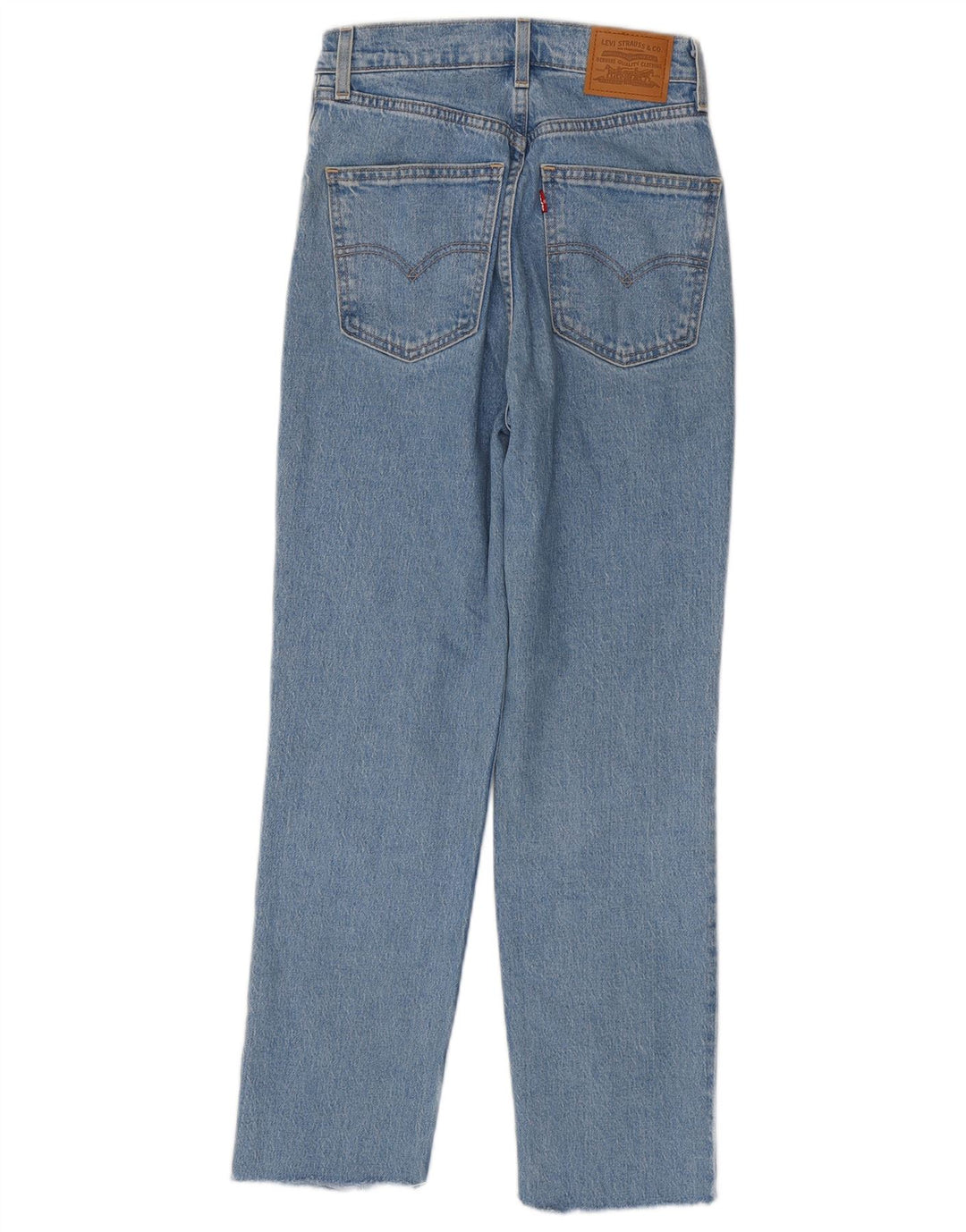Levi's koniske jeans til kvinder W25 L27 blå bomuld