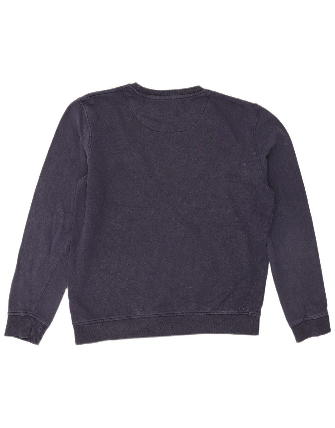 Lyle & Scott Herre Grafisk Sweatshirt Jumper Medium Navy Blue Colourblock