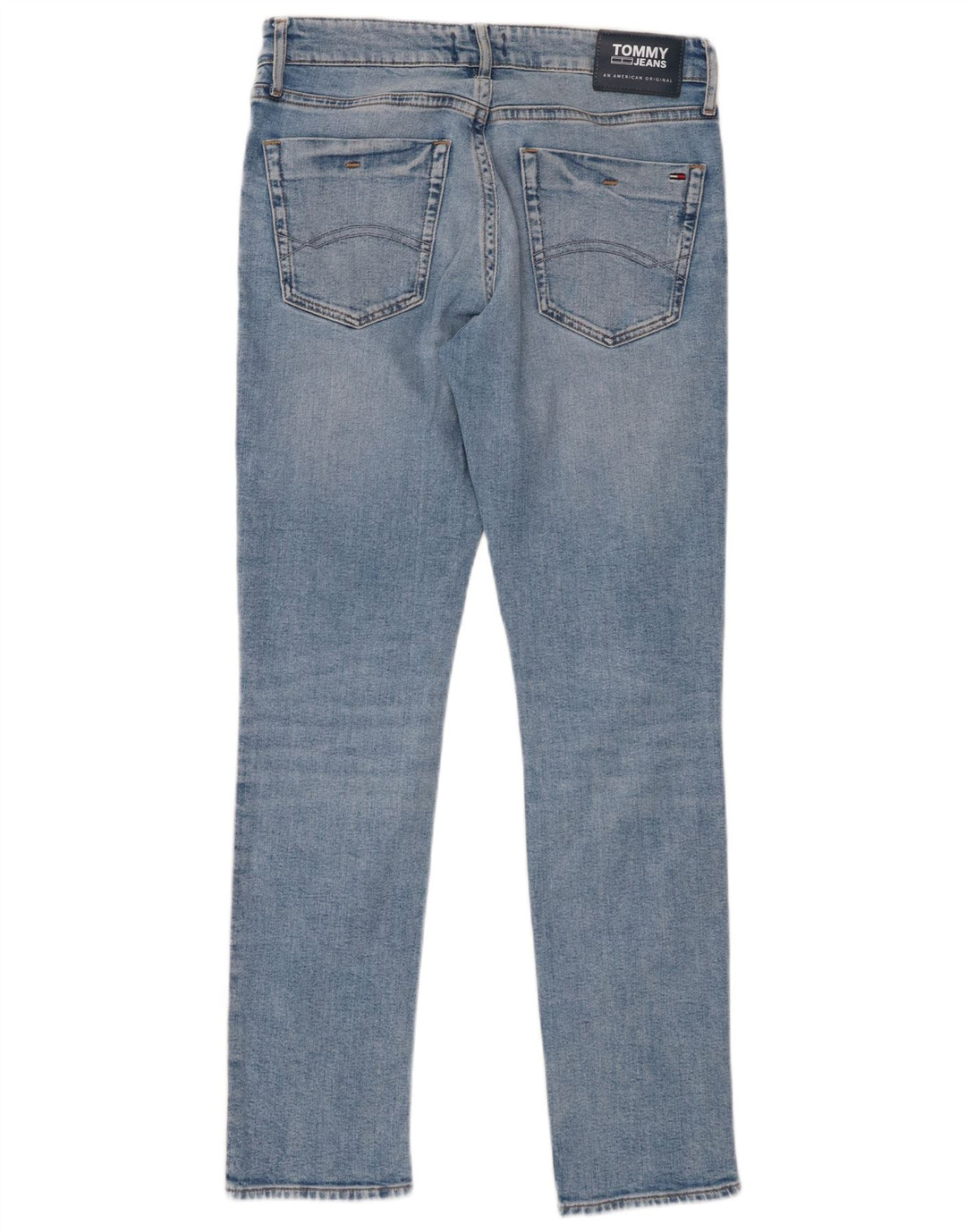 TOMMY HILFIGER Slim Jeans til mænd W32 L32 Blå Bomuld