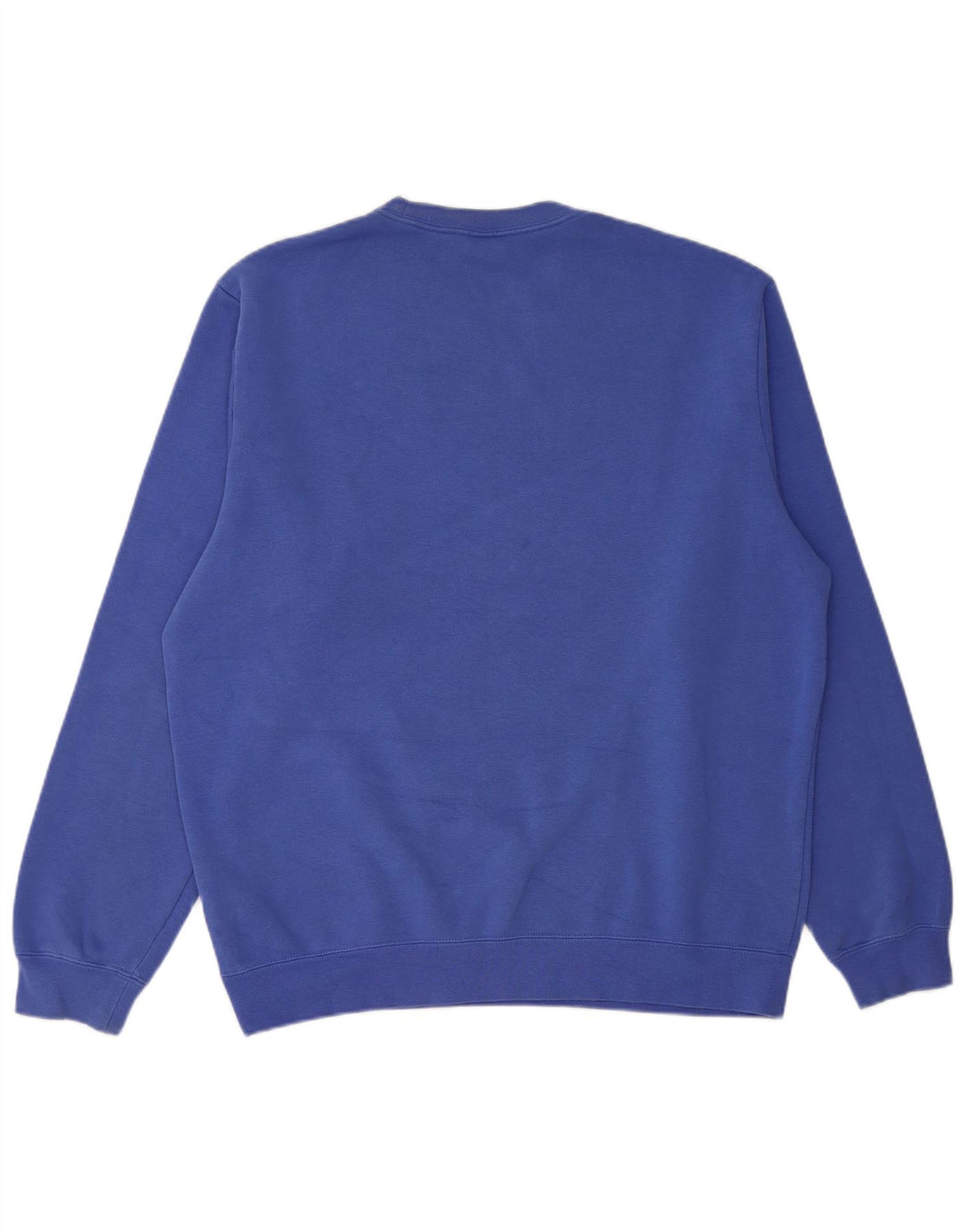 Nike Herre grafisk sweatshirt Jumper Medium Blue Colourblock Bomuld