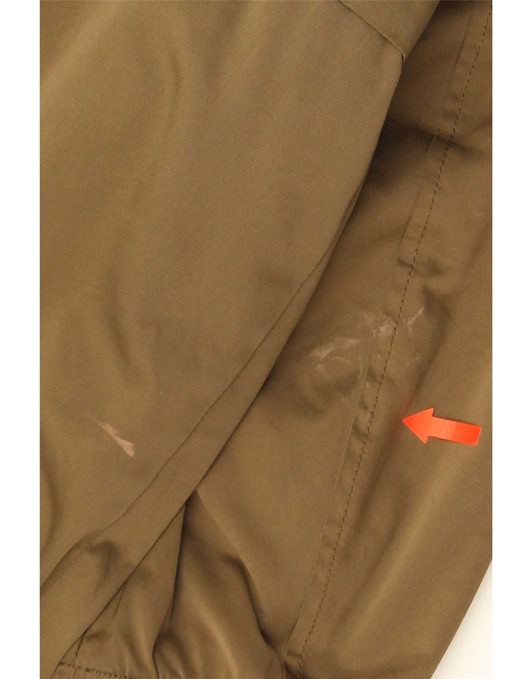 Comptoir Des Cotonniers Dame Hooded Parka Jacket UK 14 Medium Khaki