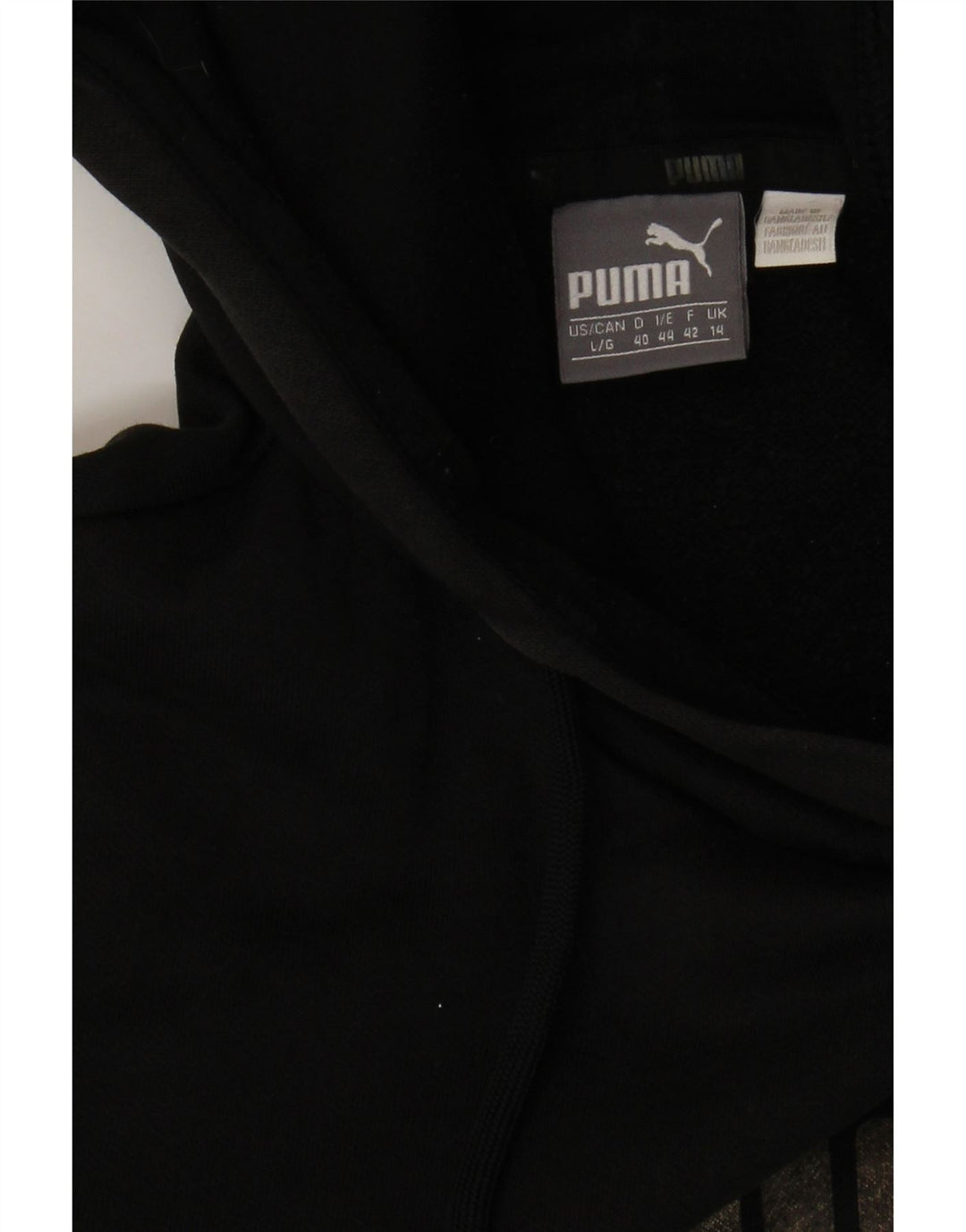 Puma Graphic Hoodie Jumper UK 14 Medium Sort