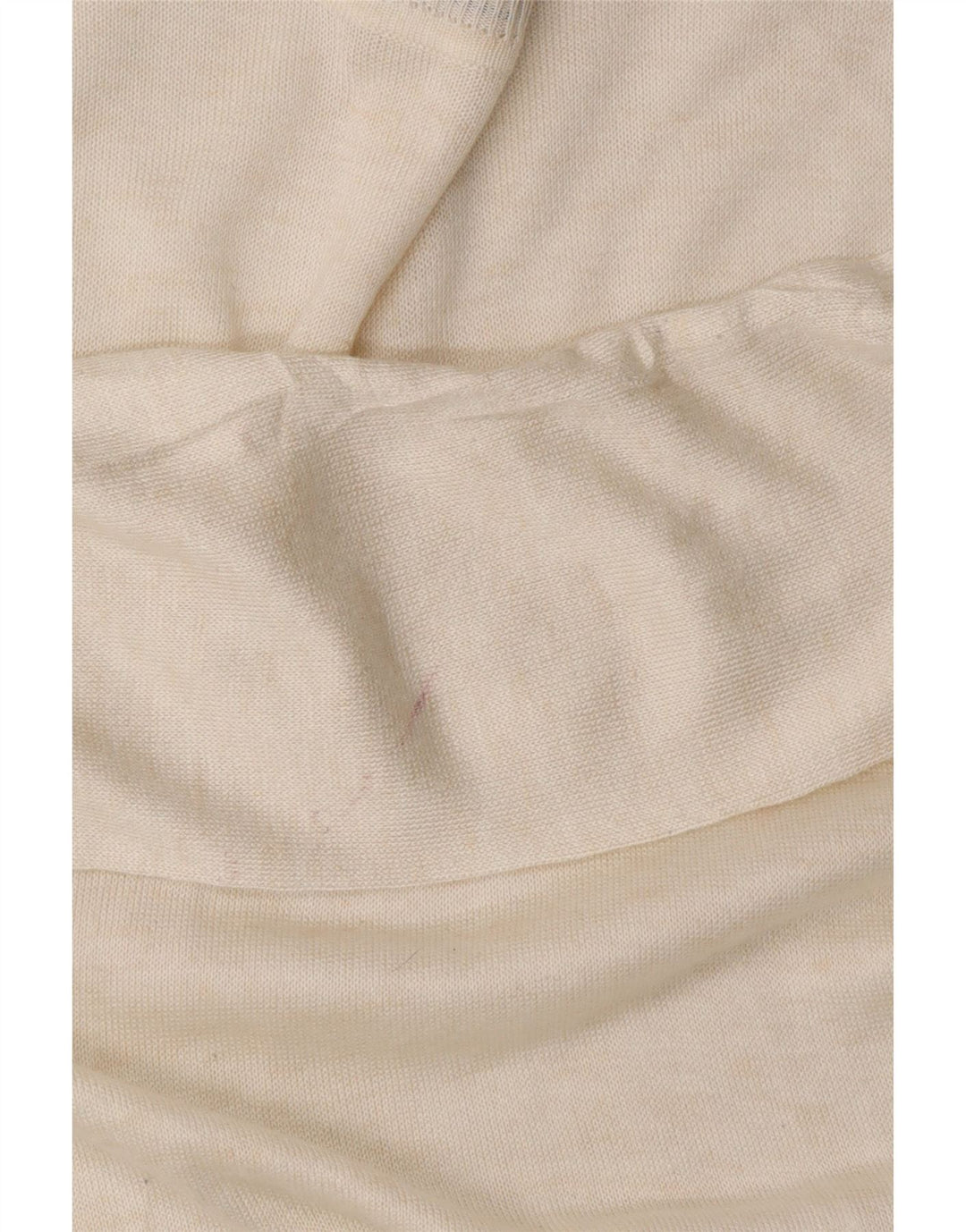 ZARA Dame Boat Neck Jumper Sweater UK 14 Medium White