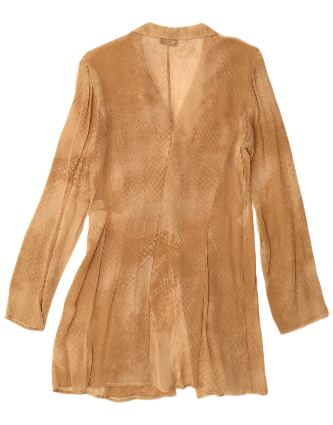 Marella Damesæt 2 stk IT 42 Medium Beige Animal Print Viscose