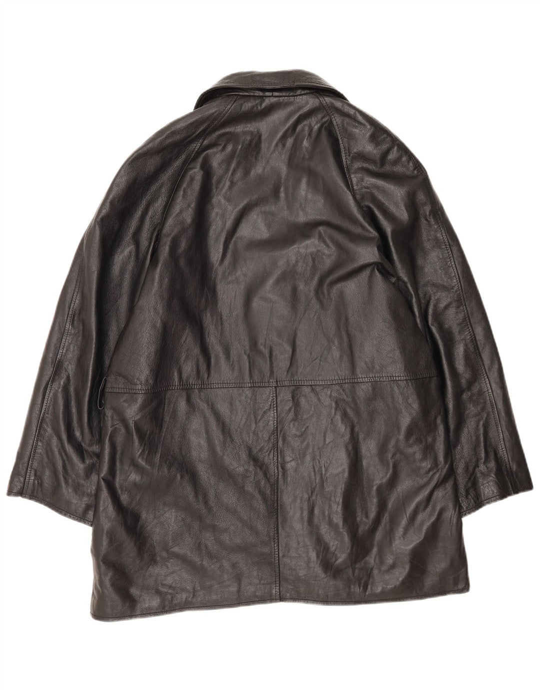 Mary Anne Dame Læderjakke UK 18 XL Sort