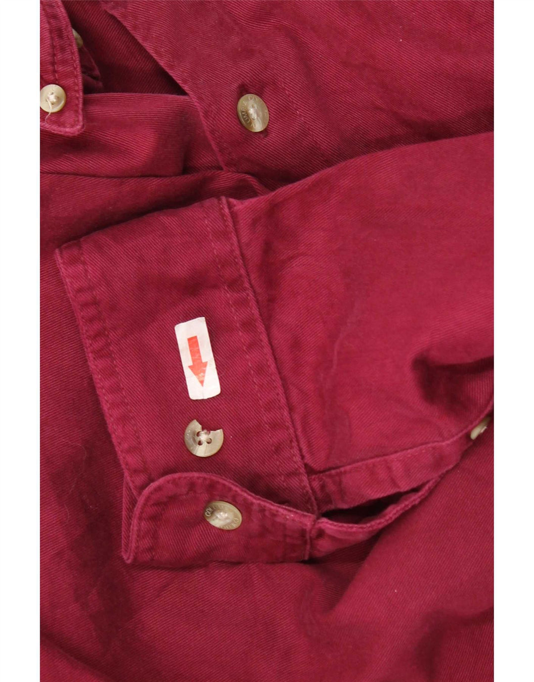 Columbia herreskjorte 2XL Bourgogne bomuld
