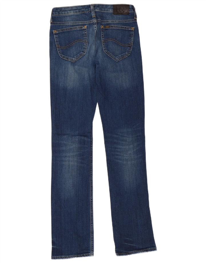 Lee Dame Marlin Straight Jeans W28 L33 Blå Bomuld