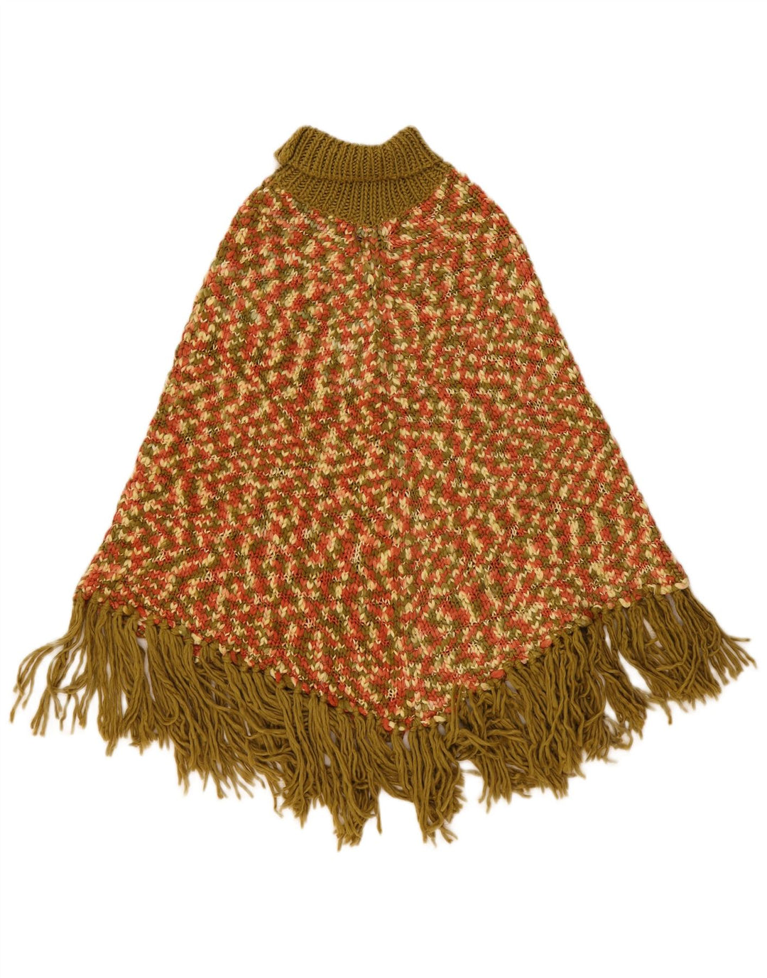 Eightth Sin Dame Poncho Jumper One Size Flerfarvet Flecked Acryl
