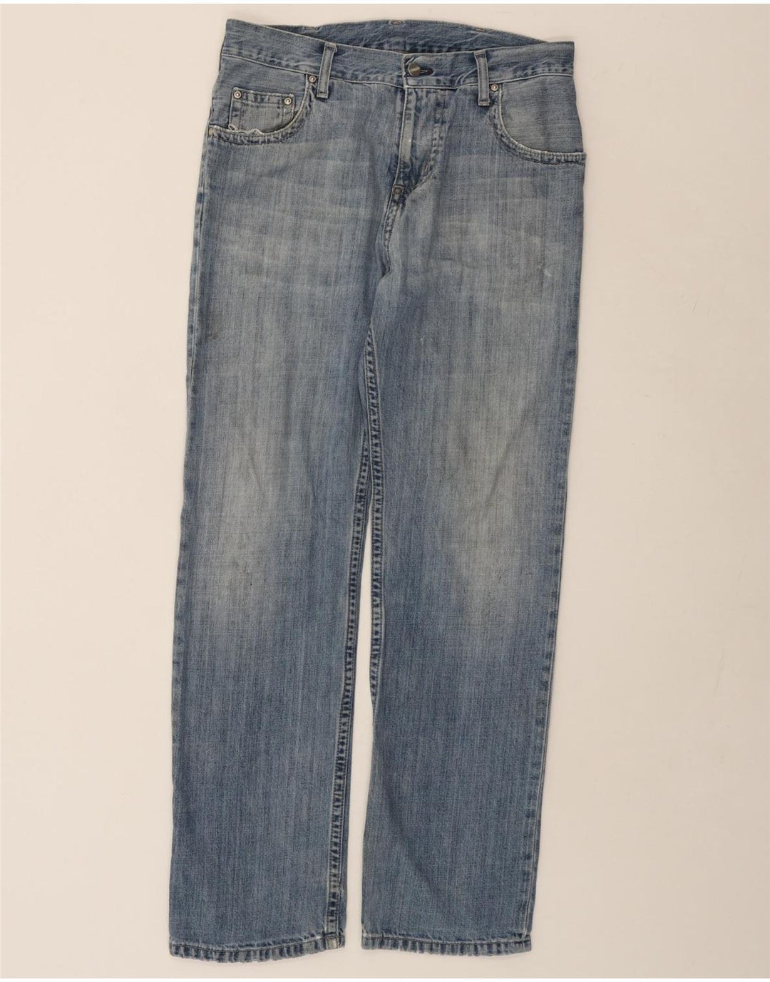 CARHARTT Slim Jeans til mænd W30 L32 blå bomuld