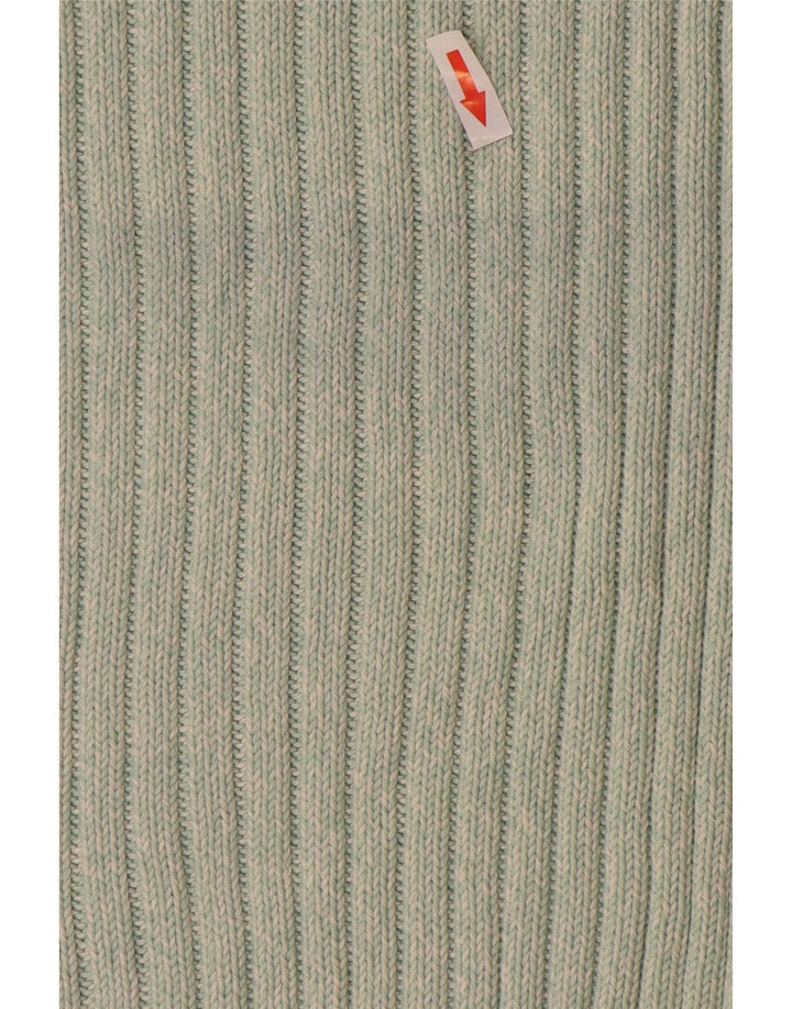 MARKS & SPENCER Dame sweater med rund hals DK 20 2XL Grøn bomuld