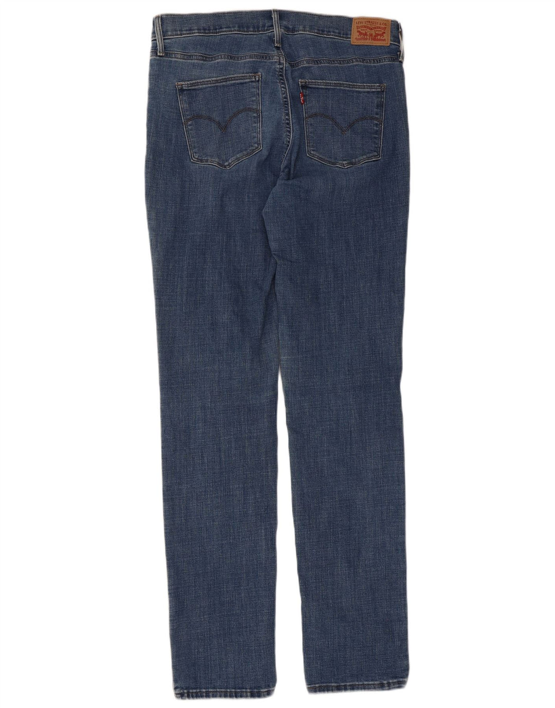 Levi's Kvinder Slankende Slim Jeans W32 L34 Blå Bomuld
