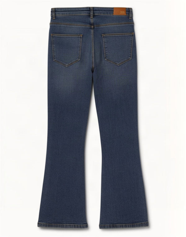 Zara Girls Bootcut Jeans 13-14 År B28 L25 Blå Bomuld
