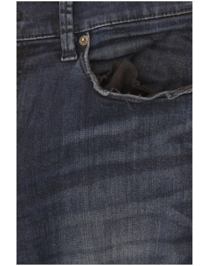 Tommy Hilfiger Herre Slim Jeans W30 L32 Marineblå Bomuld