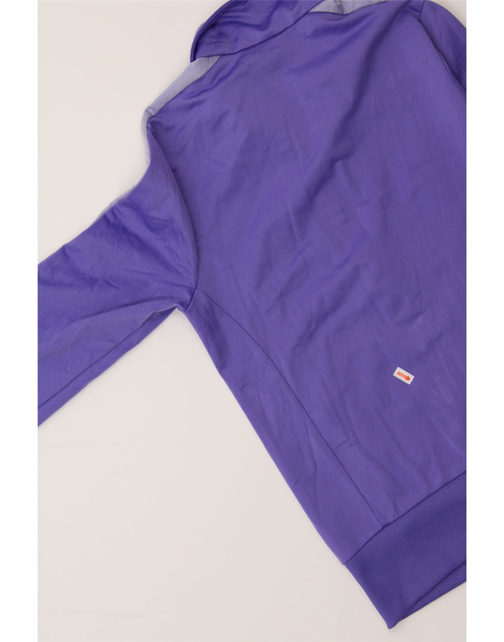PUMA Womens Tracksuit Top Jacket UK 10 Small  Purple Colourblock Polyester Vintage Puma and Second-Hand Puma from Messina Hembry 