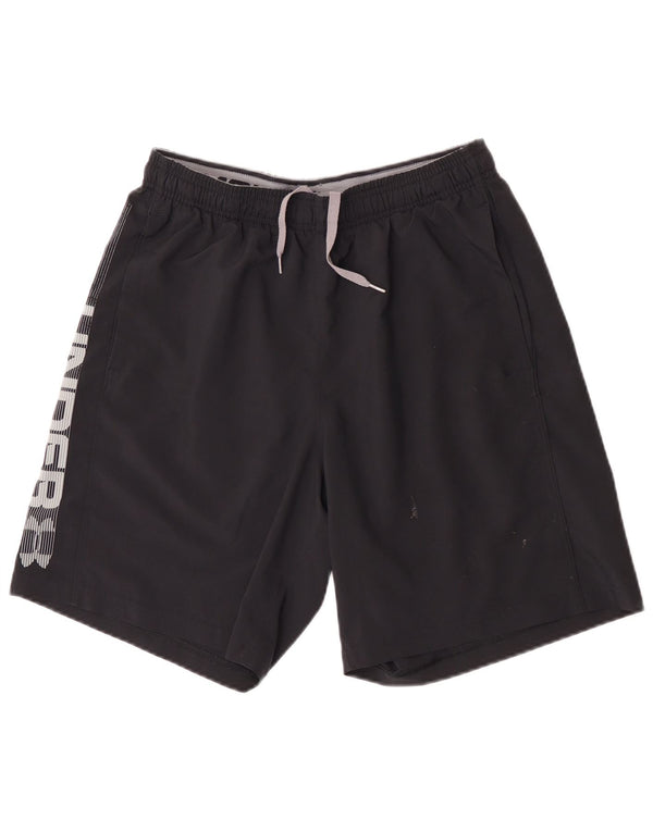 Under Armour Herre Heat Gear Graphic Sports Shorts Medium Sort
