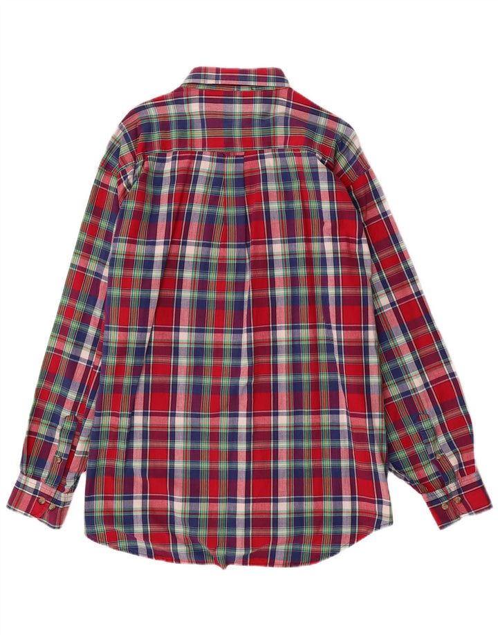 Ivy Oxford herreskjorte 2XL flerfarvet ternet bomuld