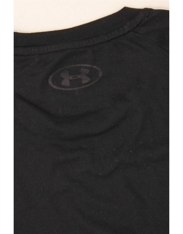 Under Armour Herre T-Shirt Top Stor Sort Flecked