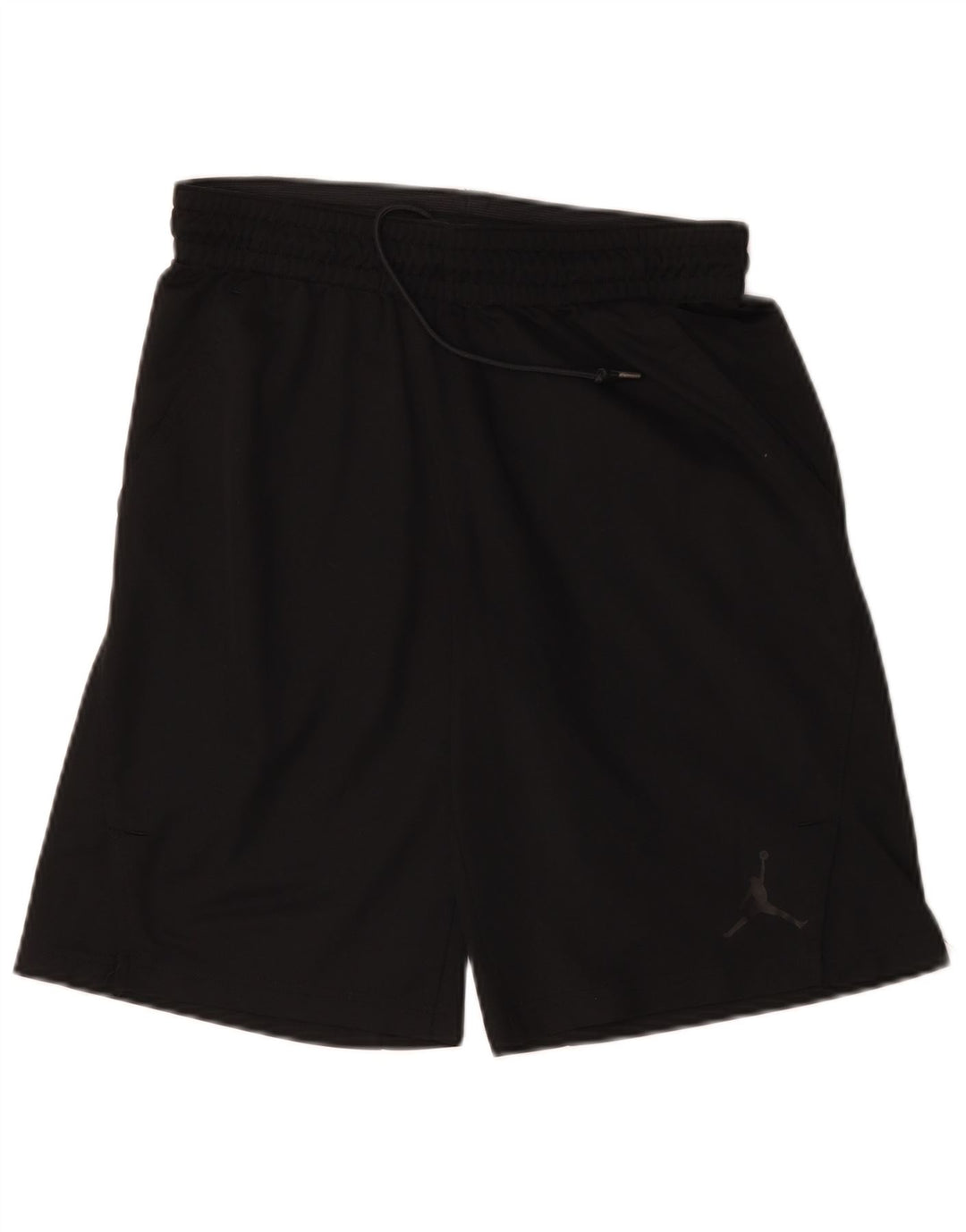 Jordan Herre Dri Fit grafiske sportsshorts mellem sort polyester