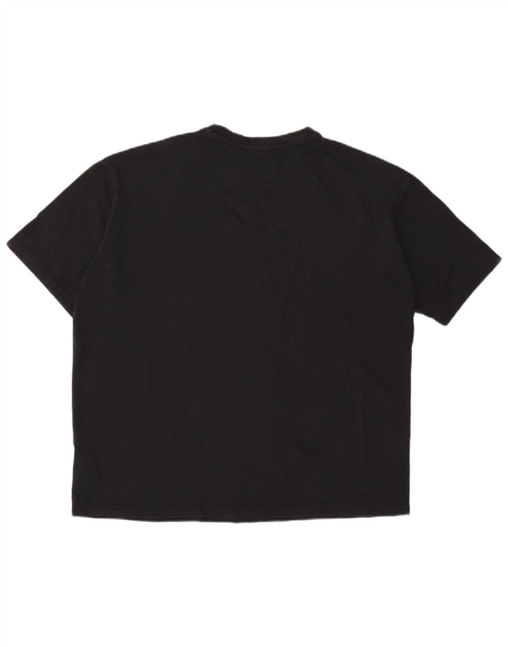 New Balance Herre grafisk T-shirt Top Medium Sort Bomuld