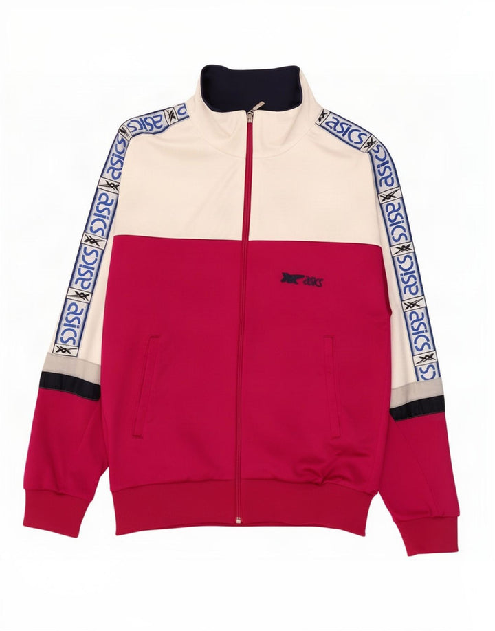 Asics Grafisk træningsdragt topjakke til kvinder IT 48 XL Pink Colourblock