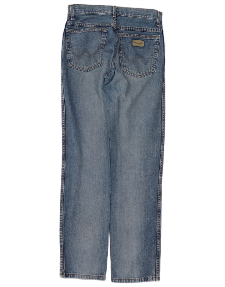 WRANGLER Herre Texas Straight Jeans W30 L32 Blå Bomuld