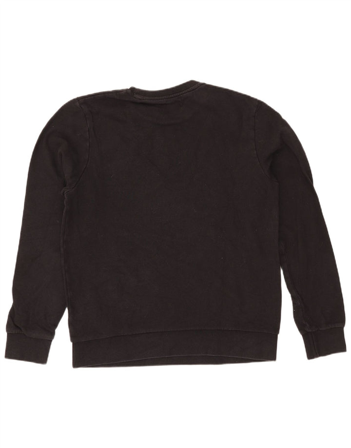 Jack & Jones Herre grafisk sweatshirt Jumper Medium Sort Bomuld