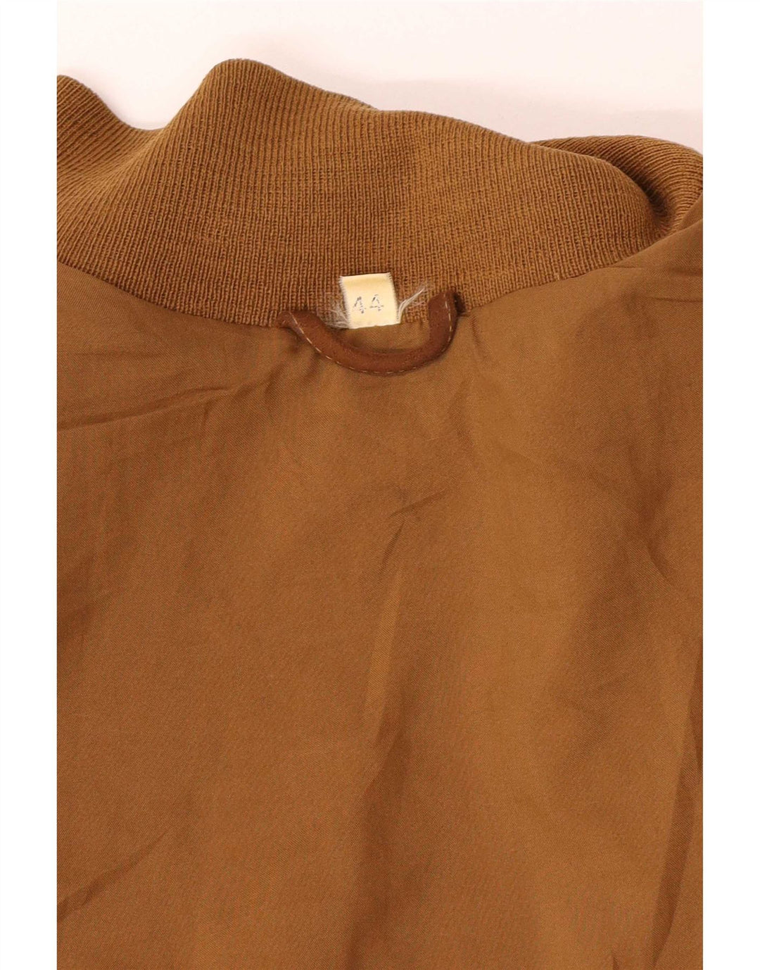 Vintage Dame Oversized Ruskind Bomber Jacket IT 44 Medium Beige