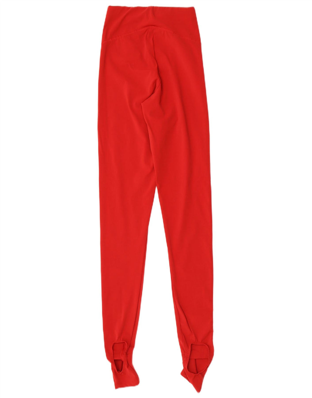 Zara Dame Stigbøjle Leggings UK 8 Small Red