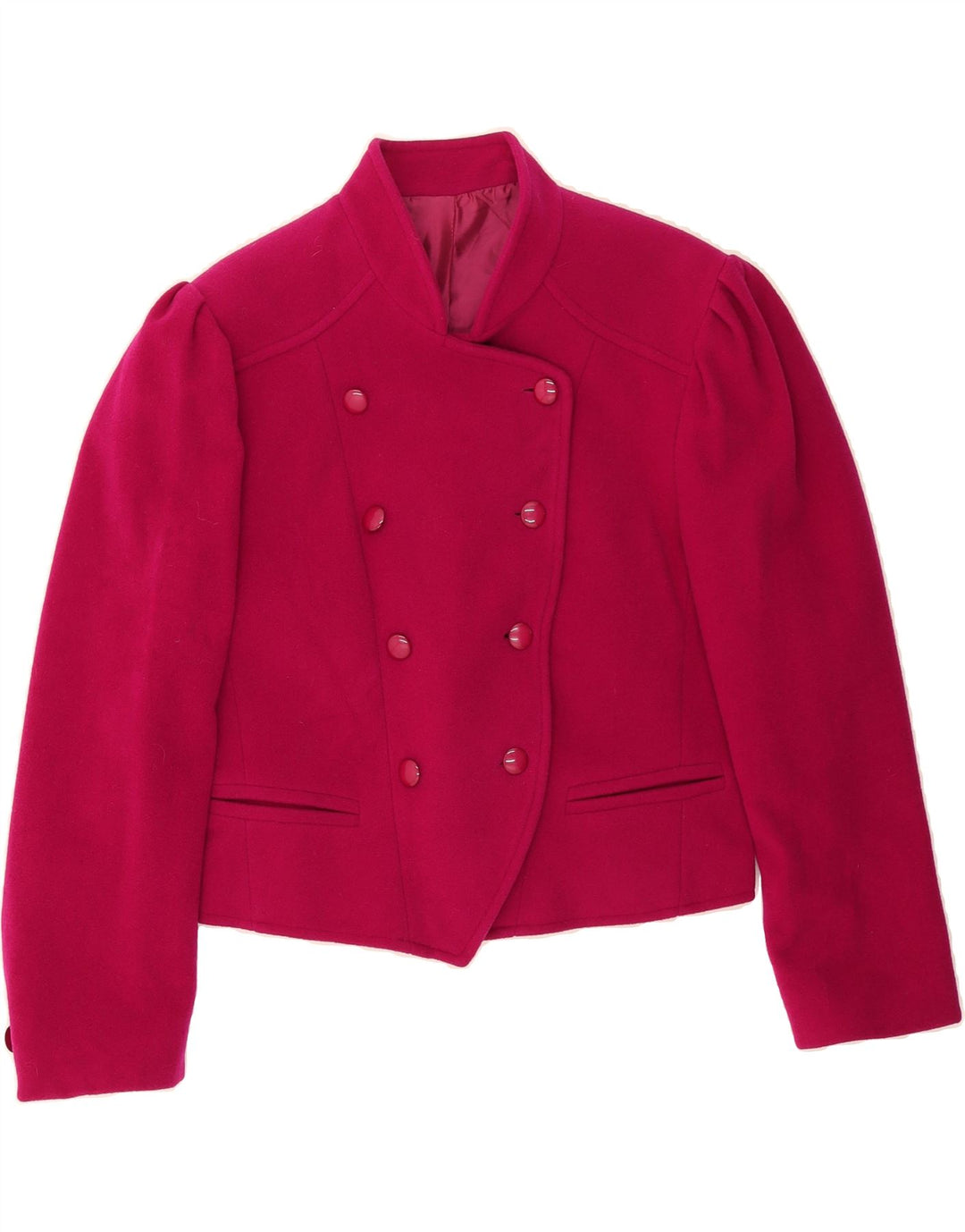 GERRY WEBER Womens Double Breasted Blazer Jacket IT 40 Small Pink Cashmere Vintage Gerry Weber and Second-Hand Gerry Weber from Messina Hembry 