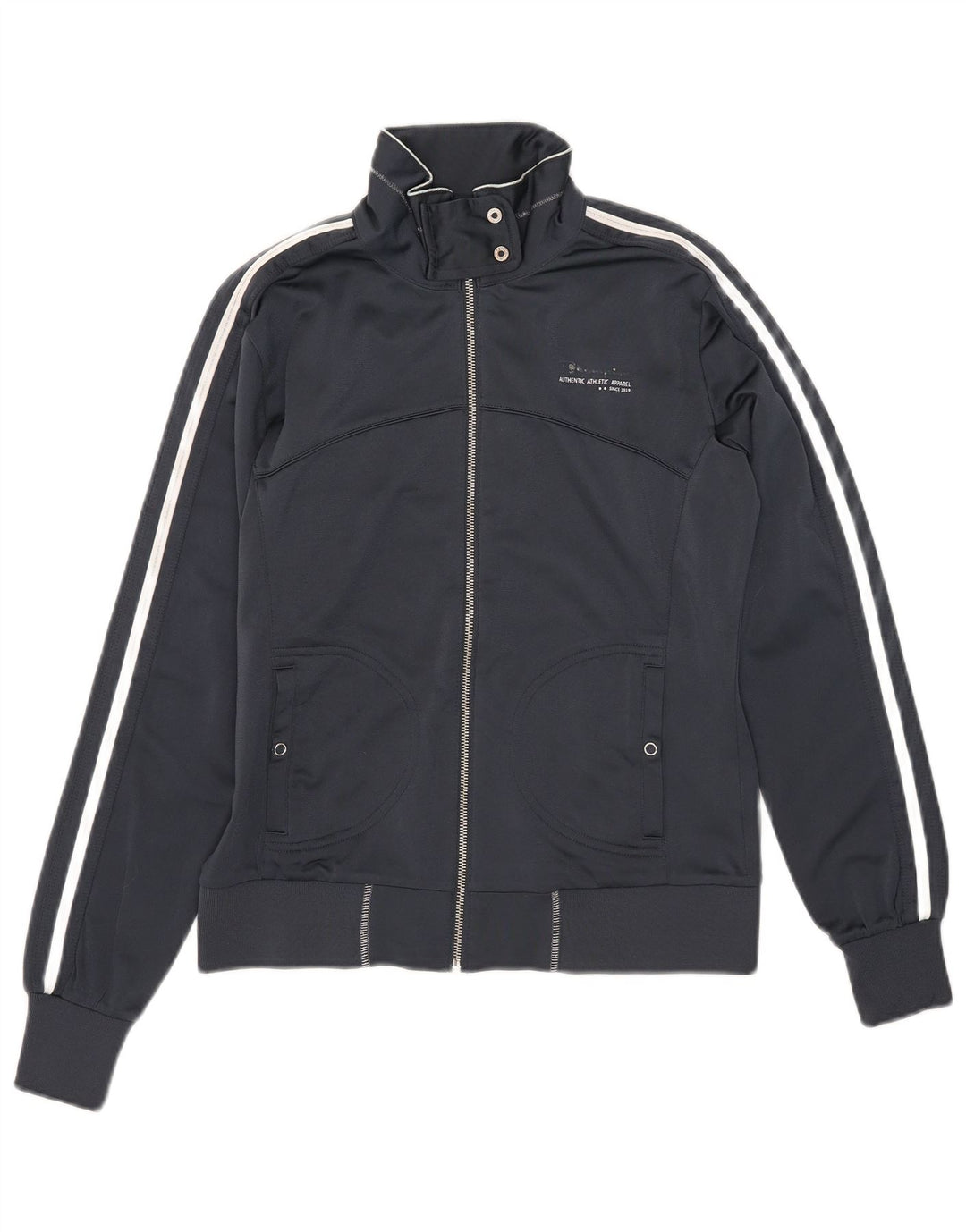 Champion Womens Heritage Fit Træningsdragt Topjakke UK 14 Medium Navy Blue
