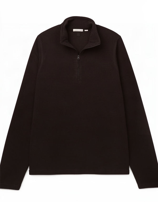 Mountain Warehouse Dame Fleece Jumper med lynlås DK 14 Medium Sort