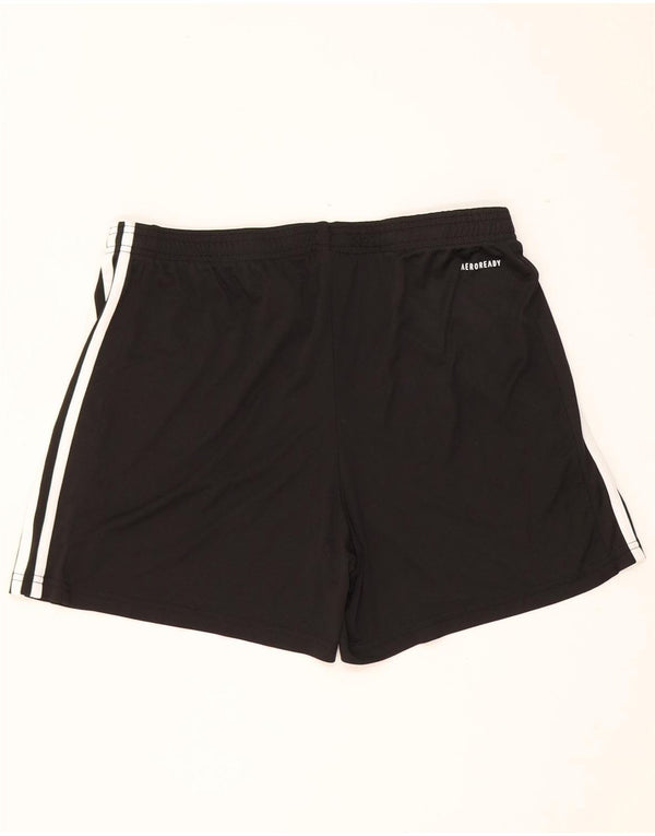 Adidas Aeroready Sportsshorts til kvinder UK 16/18 Large Black Polyester