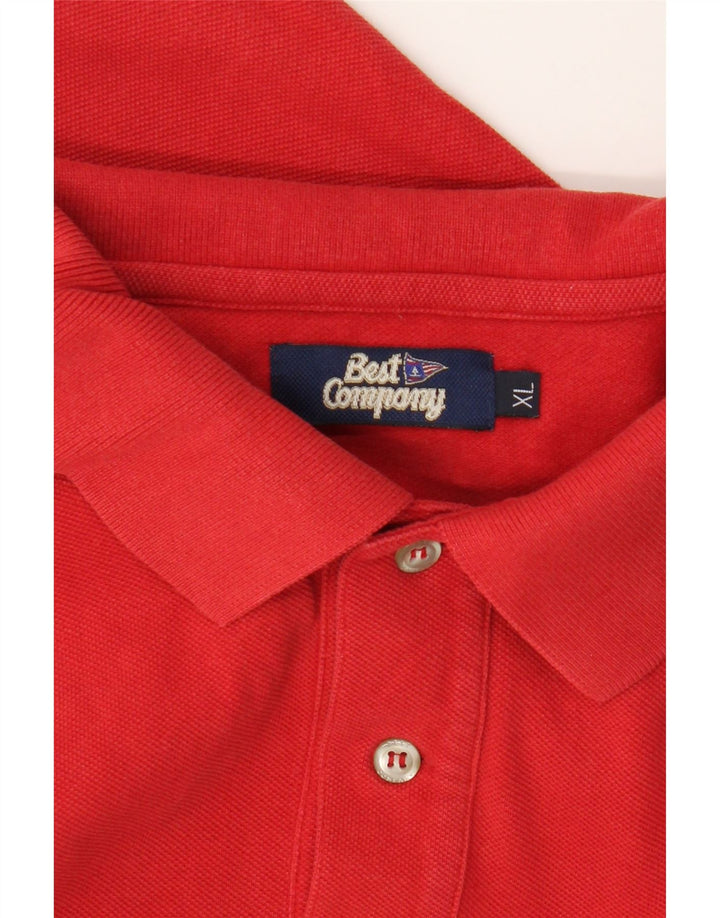 Best Company Herre Polo Shirt XL Rød
