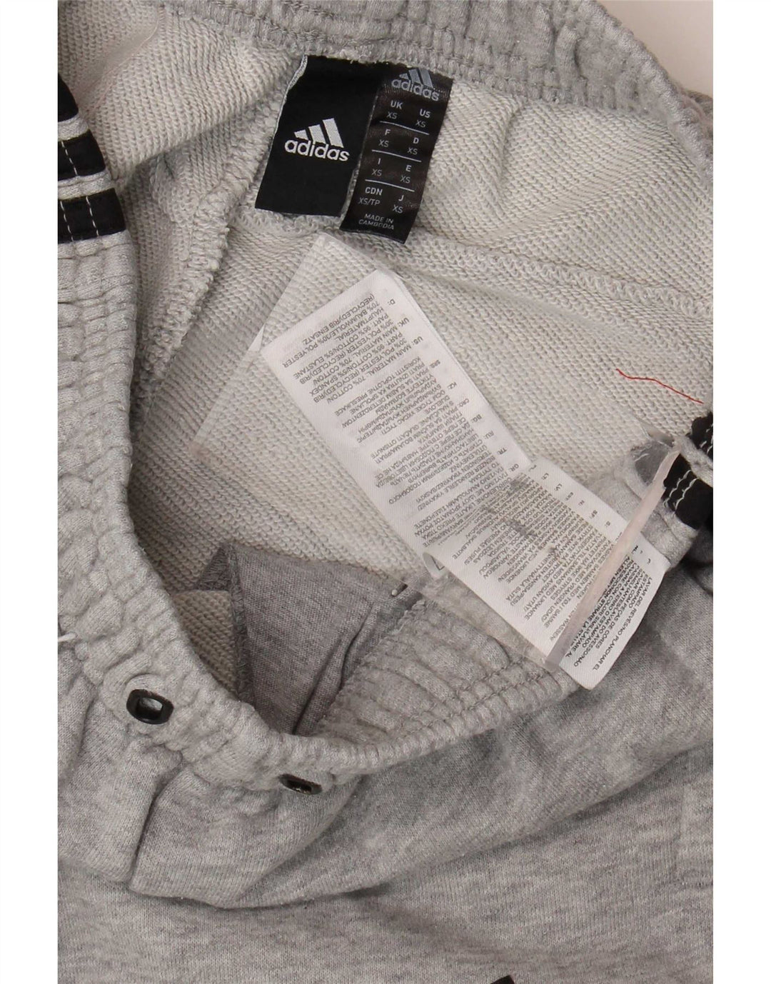 Adidas Træningsdragt bukser til mænd XS Grå bomuld
