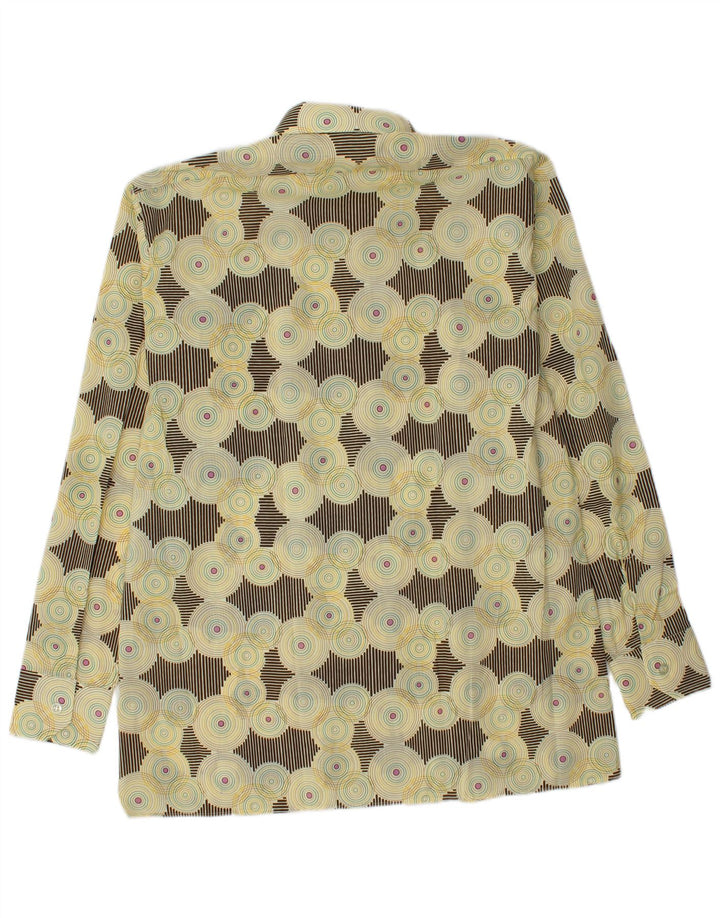 Don Carlos Herreskjorte str. 41 Medium Beige Geometrisk Polyester