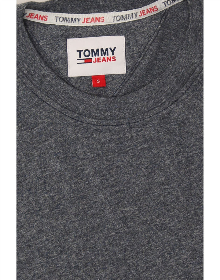 TOMMY HILFIGER Mens T-Shirt Top Small Navy Blue Cotton Vintage Tommy Hilfiger and Second-Hand Tommy Hilfiger from Messina Hembry 
