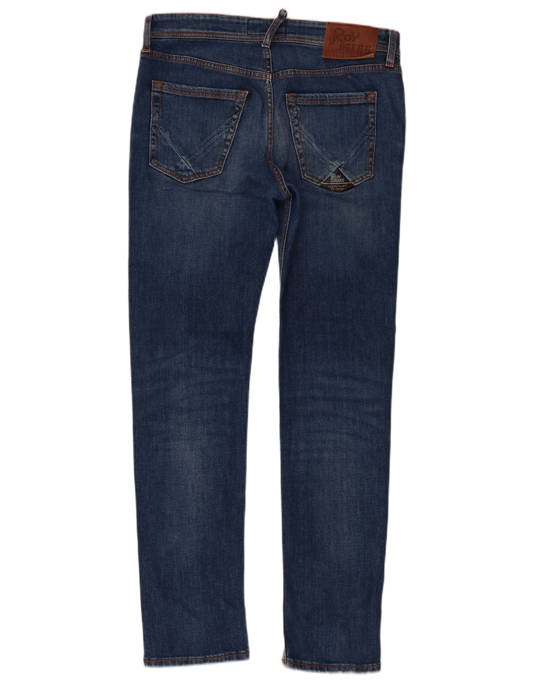 Roy Rogers Slim Jeans til mænd W33 L31 blå bomuld