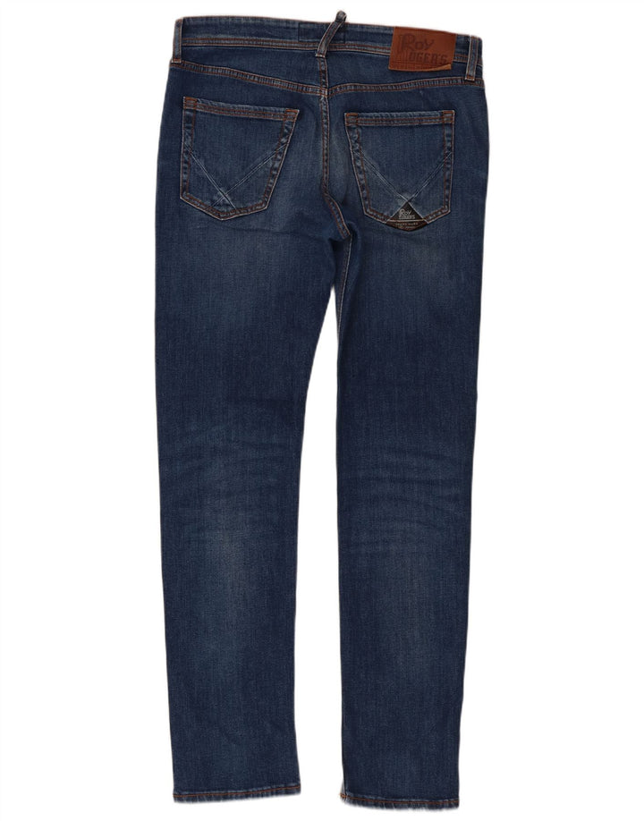 Roy Rogers Slim Jeans til mænd W33 L31 blå bomuld