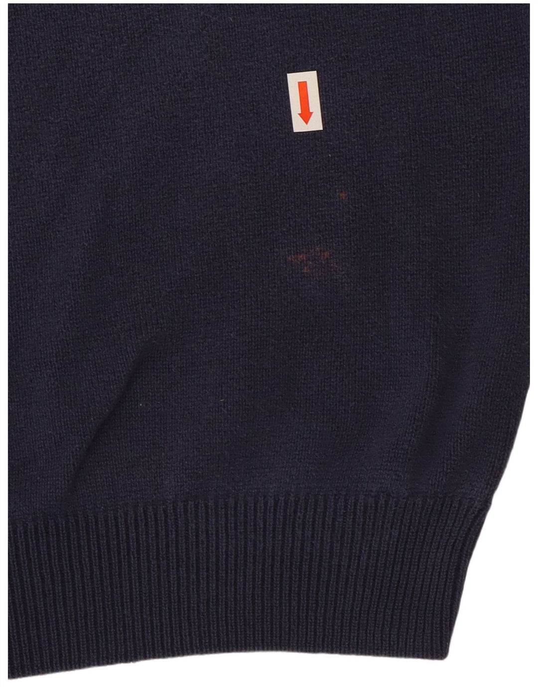 Marks & Spencer Herre Regular Fit V-hals sweater Stor marineblå