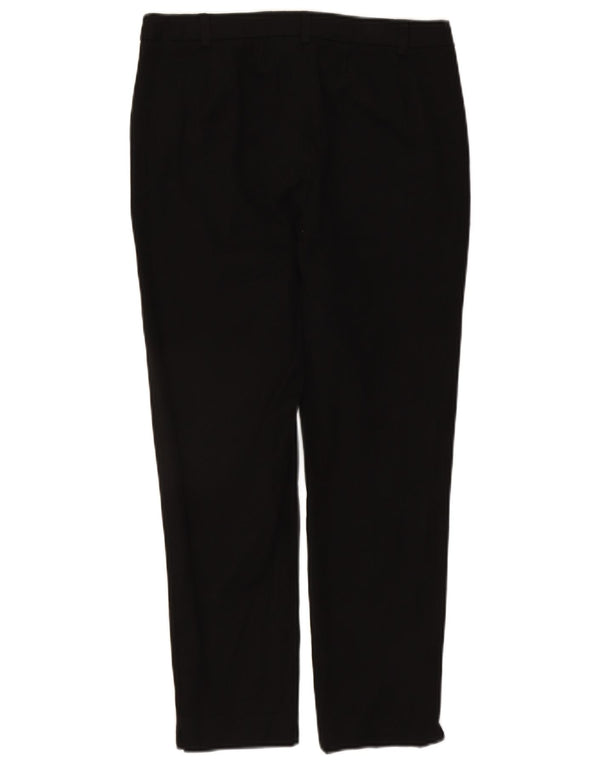 Marks & Spencer Lige fritidsbukser til kvinder UK 12 Medium W30 L26 Sort