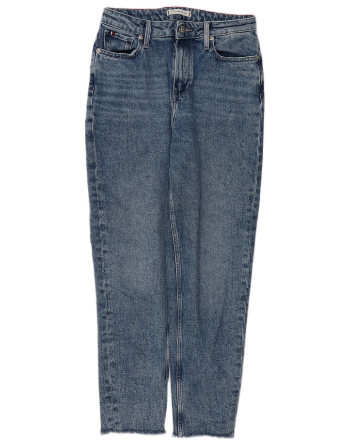 TOMMY HILFIGER Gramercy Tapered Jeans til kvinder W27 L28 blå bomuld