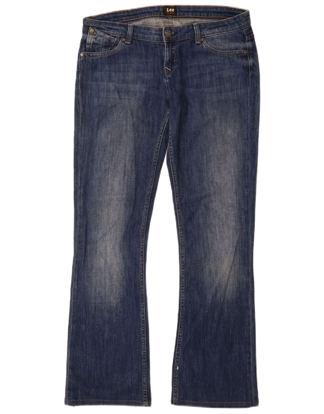 Lee Womens Bliss Bootcut Jeans W31 L35 Blå Bomuld
